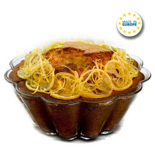 Pasabahce Glass Cake Mold Fluted Oven-Safe — 57 Oz