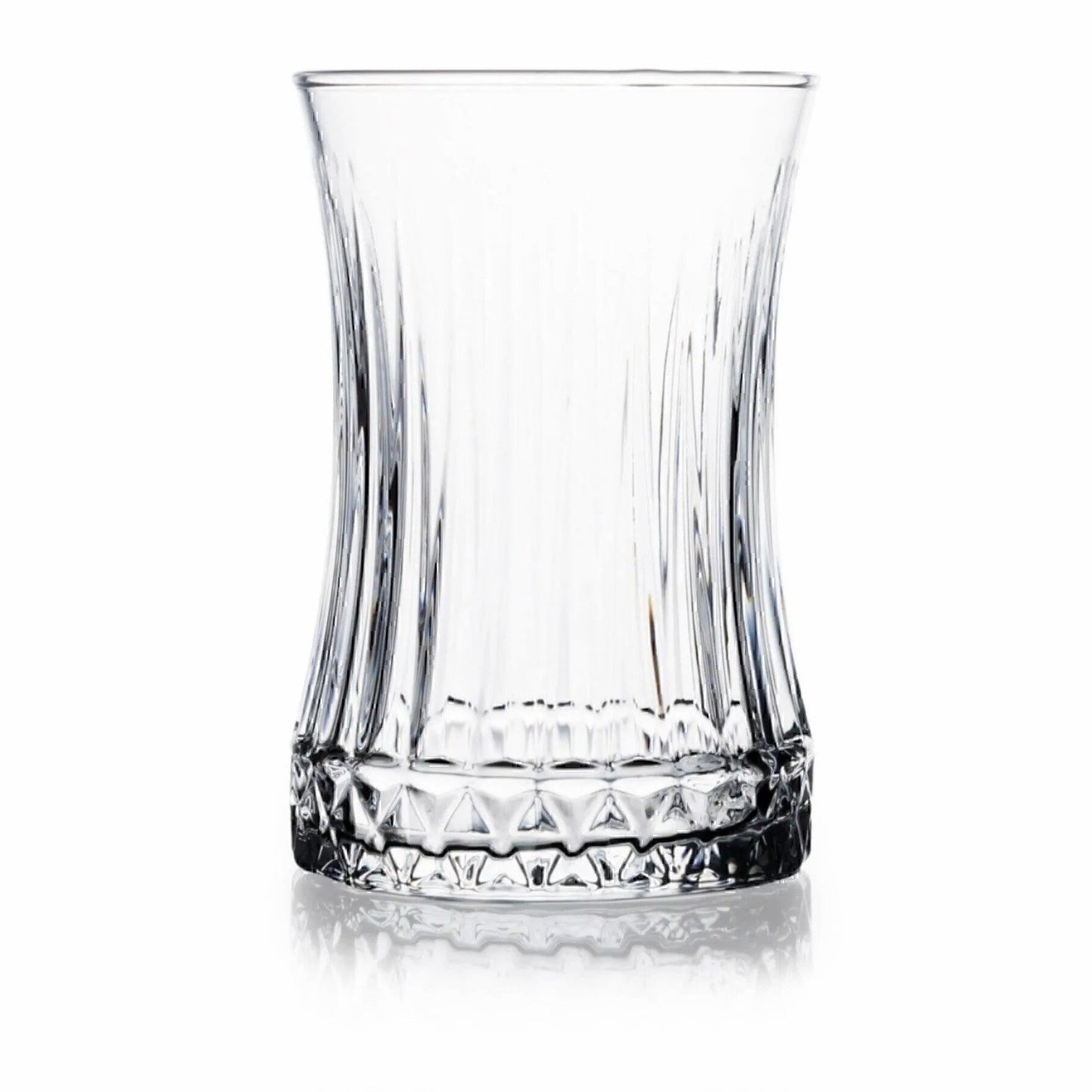 Turkish Tea Glasses 6 Piece — Pasabahce Elysia, 5.75 Oz