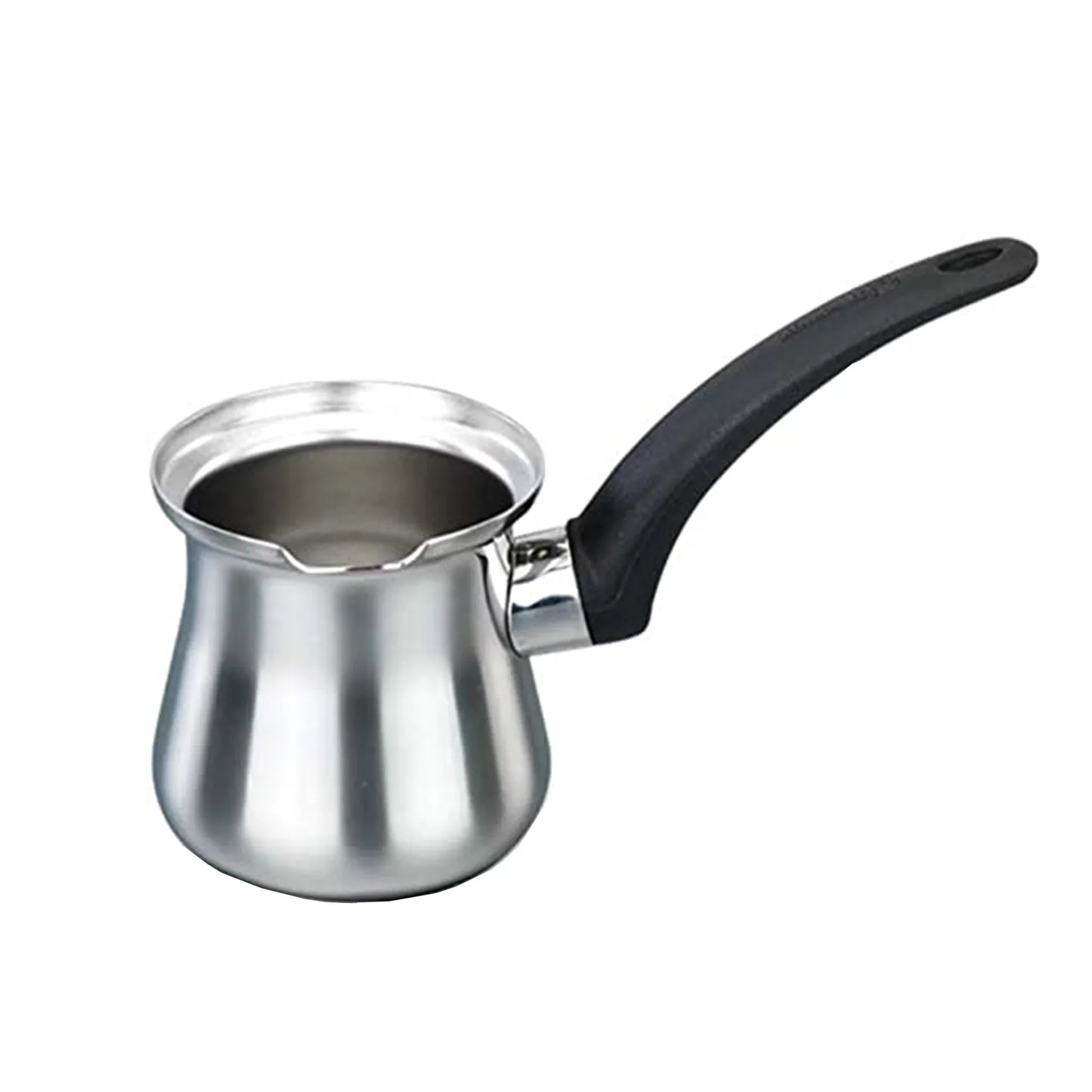 Korkmaz Turkish Coffee Pot Orbit Stainless Steel — 3 Sizes