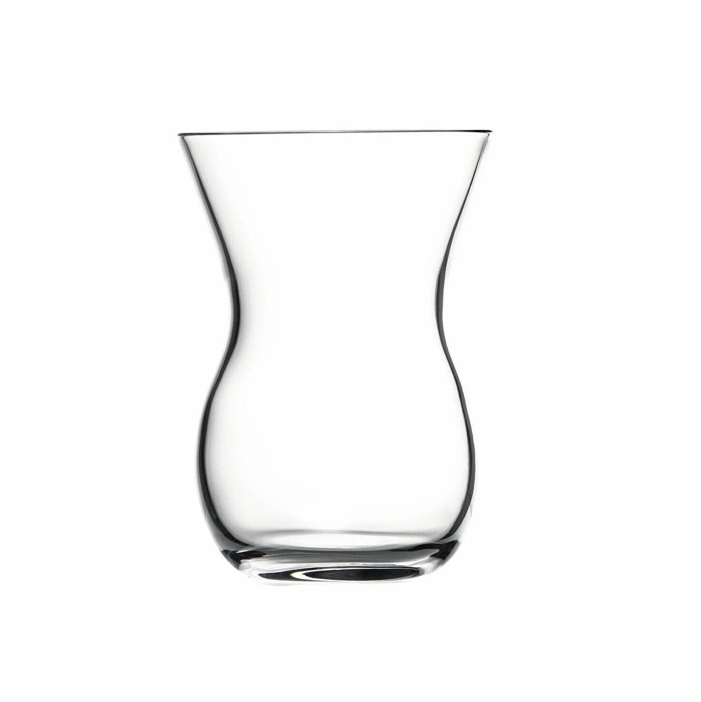Turkish Tea Cup Set 6 Piece — Pasabahce Crystallin Beykoz, 5 Oz