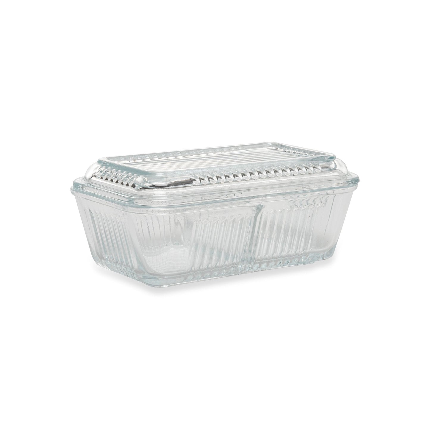 Pasabahce 2-Part Glass Relish Dish with Lid