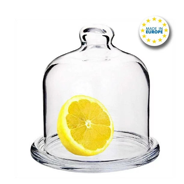 Pasabahce Glass Food Preservation Dish with Dome Lid — 4 Inch