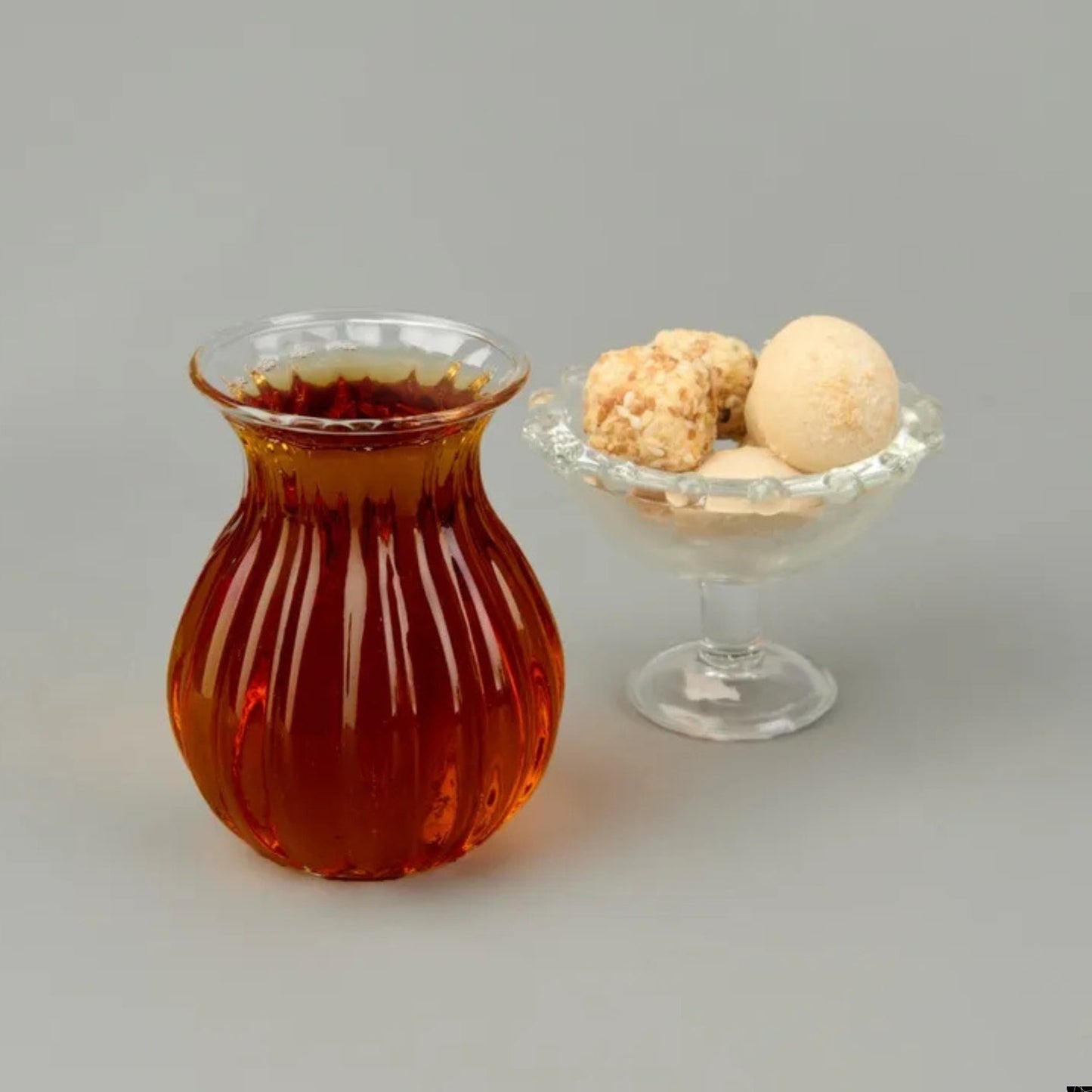 Turkish Tea Glass Set 6 Piece — 6.7 Oz, 3 Designs