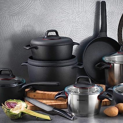 Korkmaz Gusto Die Cast Aluminum Casserole Pot