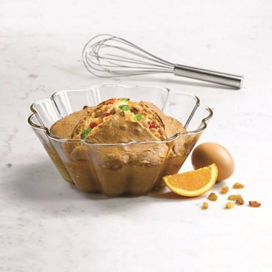 Pasabahce Glass Cake Mold Fluted Oven-Safe — 57 Oz