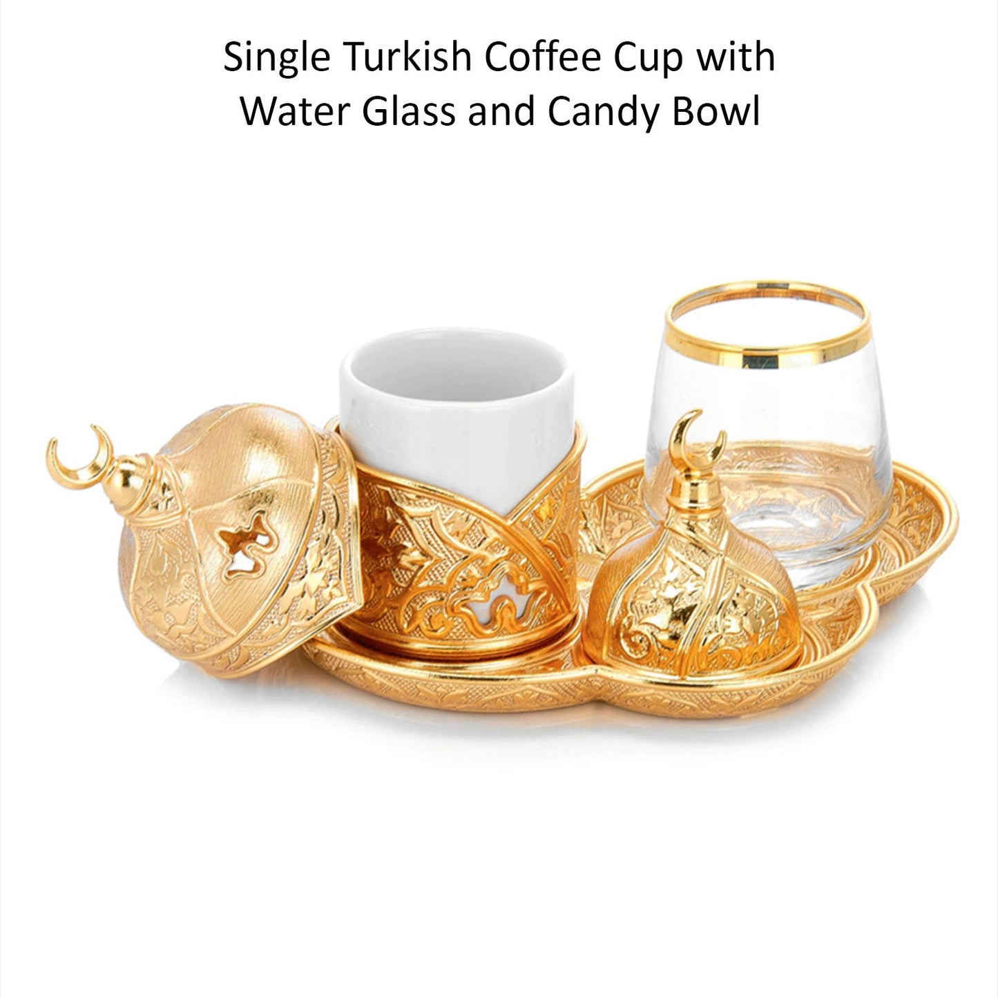 Turkish Coffee Service Set for One Person — Sena, 2 Oz