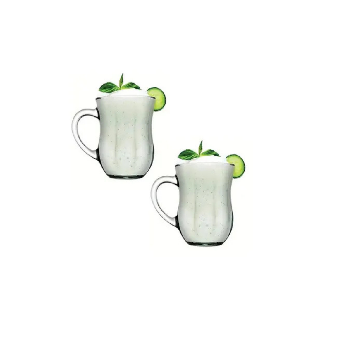 Ayran Cup Glass 2 Piece — Pasabahce Gurme, 11.7 Oz