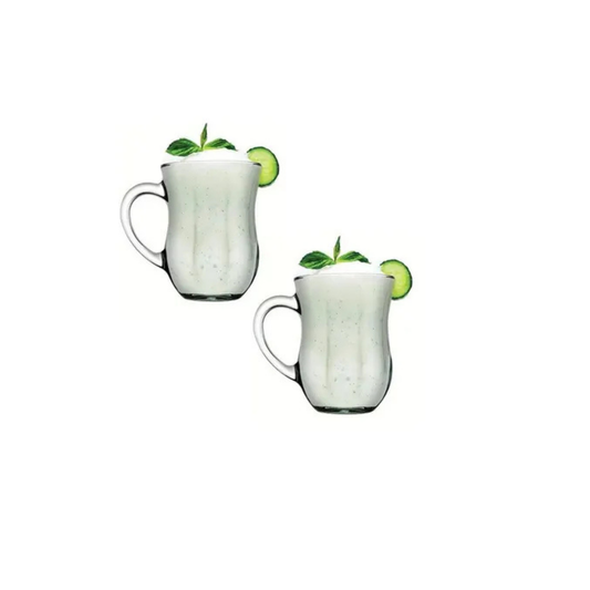Ayran Cup Glass 2 Piece — Pasabahce Gurme, 11.7 Oz