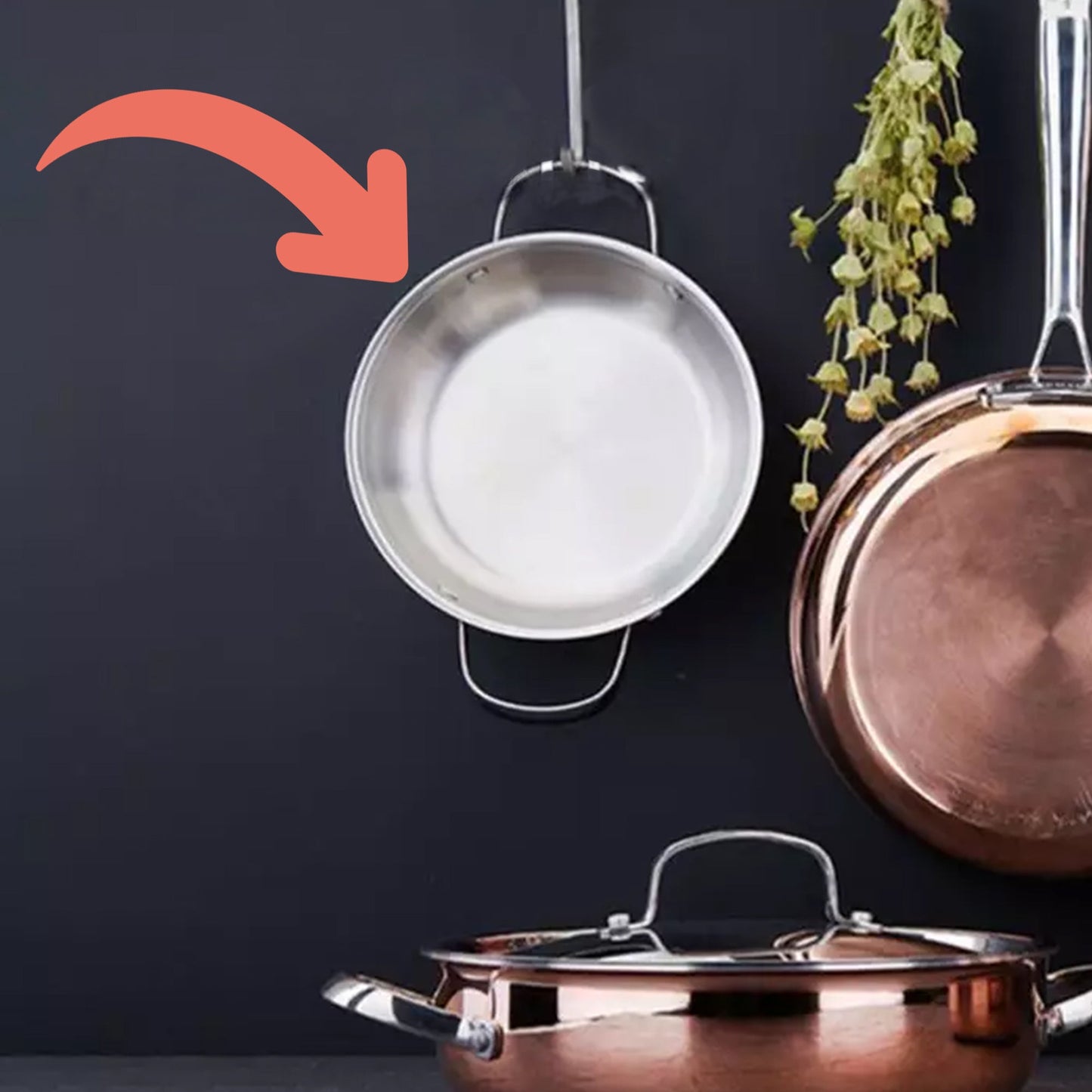 Korkmaz Divani Double Handle Omelette Pan