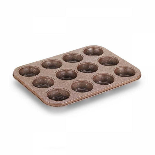 Granite Nonstick Muffin and Cupcake Pan 12 Cup — Korkmaz