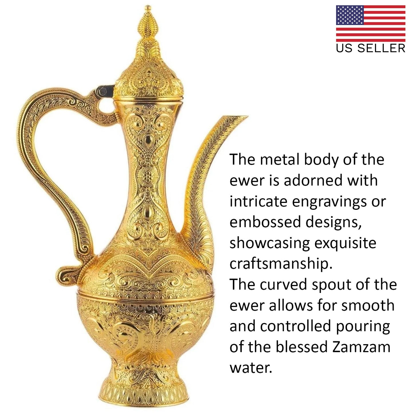 Zemzem Ewer Payitaht Large — Zamzam Water Pourer