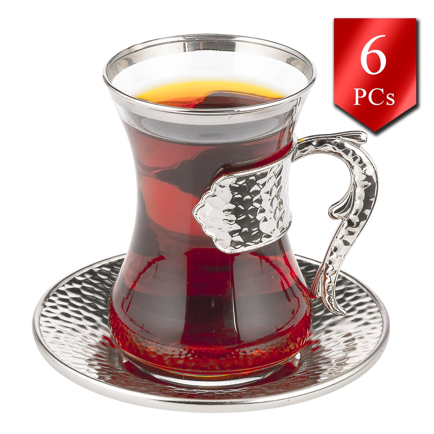 Tea Cups Gift Set for Women 6 Piece — 4.22 Oz