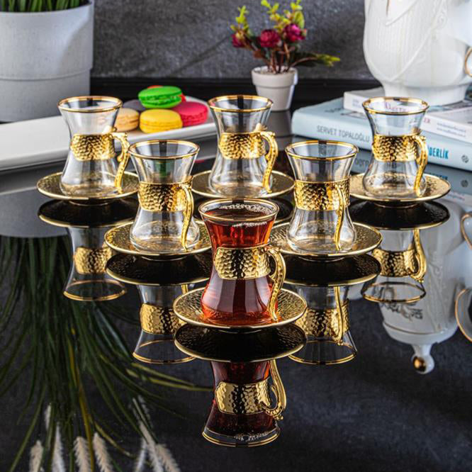 Tea Cups Gift Set for Women 6 Piece — 4.22 Oz