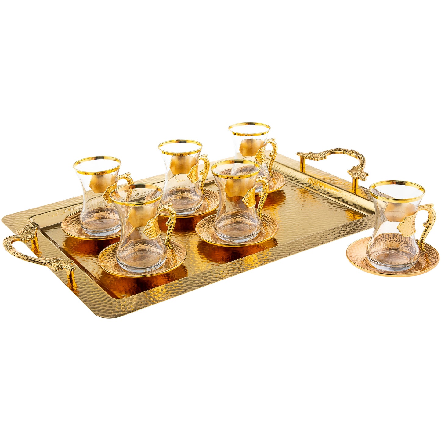 Tea Cups Gift Set for Women 6 Piece — 4.22 Oz