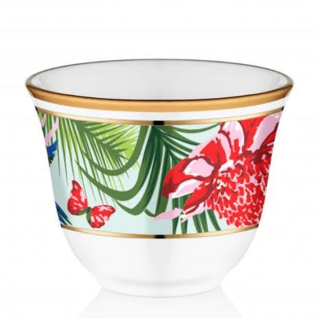 Arabic Mirra Coffee Cup Set — Jayda 6 Piece, 2 Oz