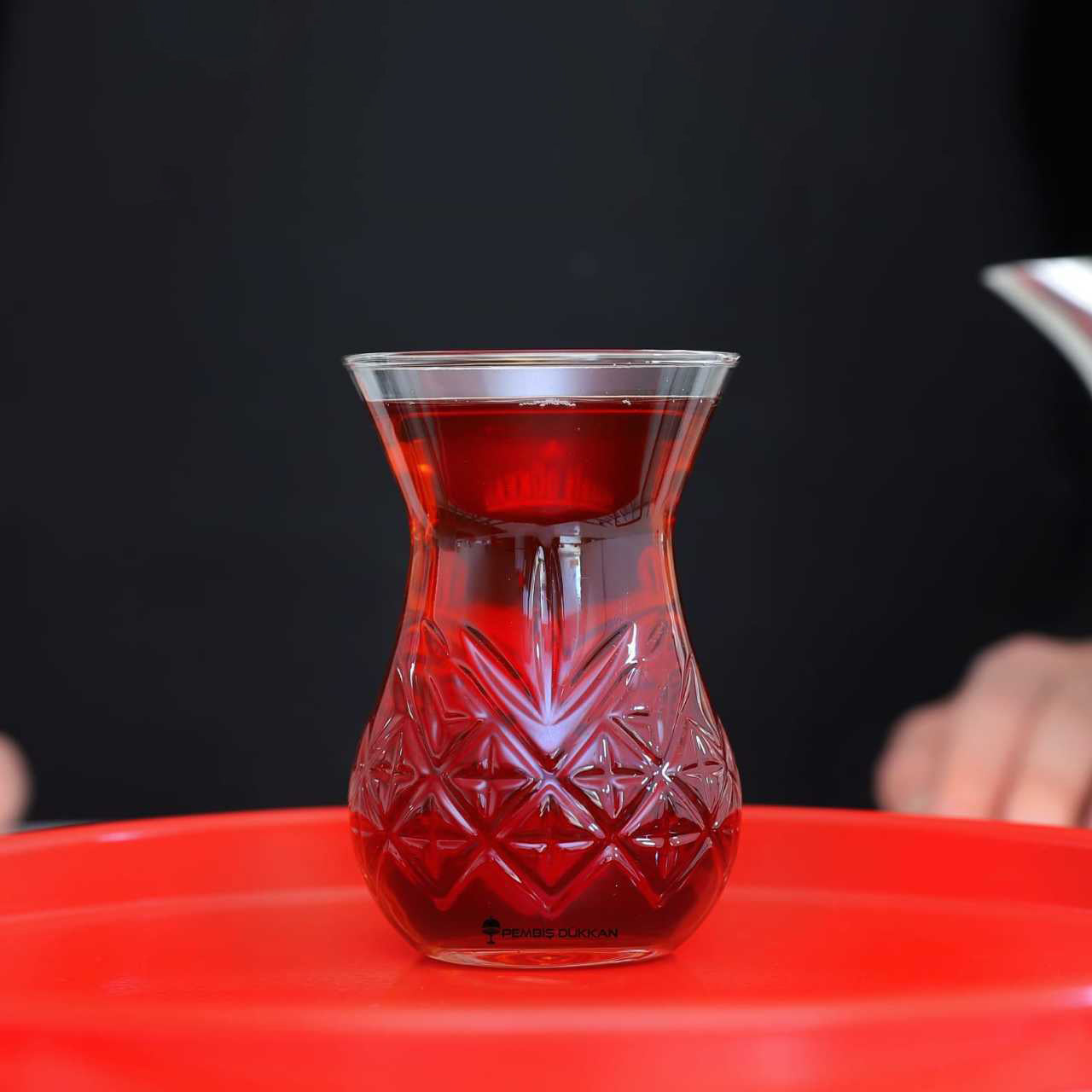 Turkish Teacup Set Timeless 6 Piece — Pasabahce, 5.75 Oz
