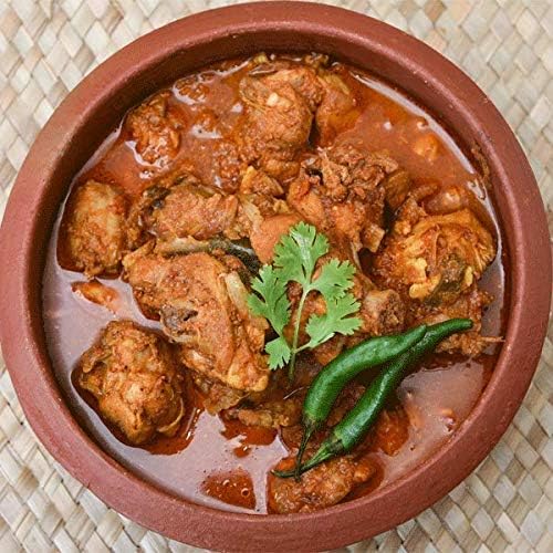 Terracotta Casserole Bowl for Oven — 1.1 Qt Earthenware