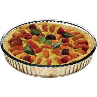 Borcam Round Glass Oven Dish 100 Oz — Pasabahce Bakeware