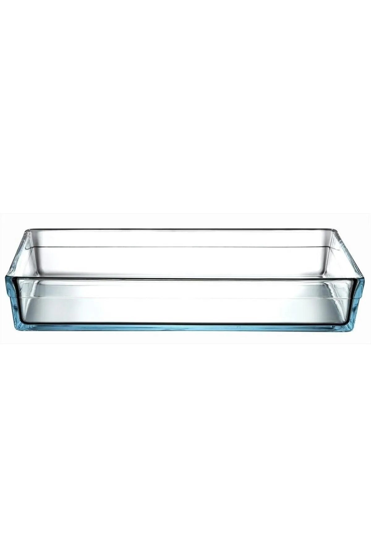 Pasabahce Borcam Rectangular Glass Bakeware Dish — 85 Oz