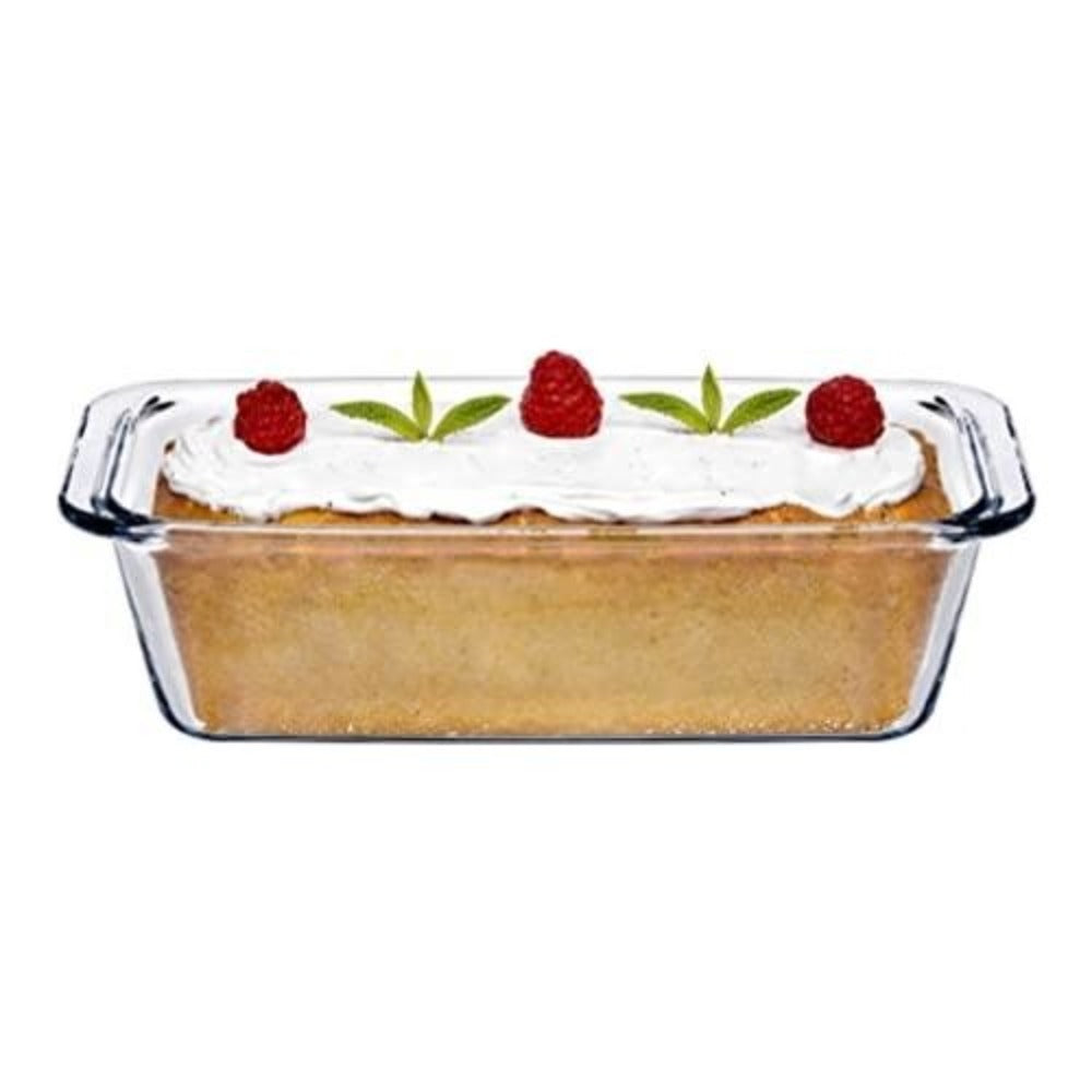 Glass Cake Mold Stylish Fluted — Pasabahce, 37 Oz
