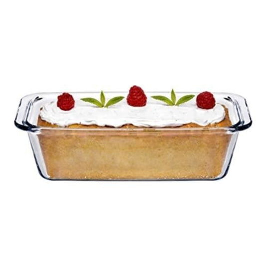 Glass Cake Mold Stylish Fluted — Pasabahce, 37 Oz
