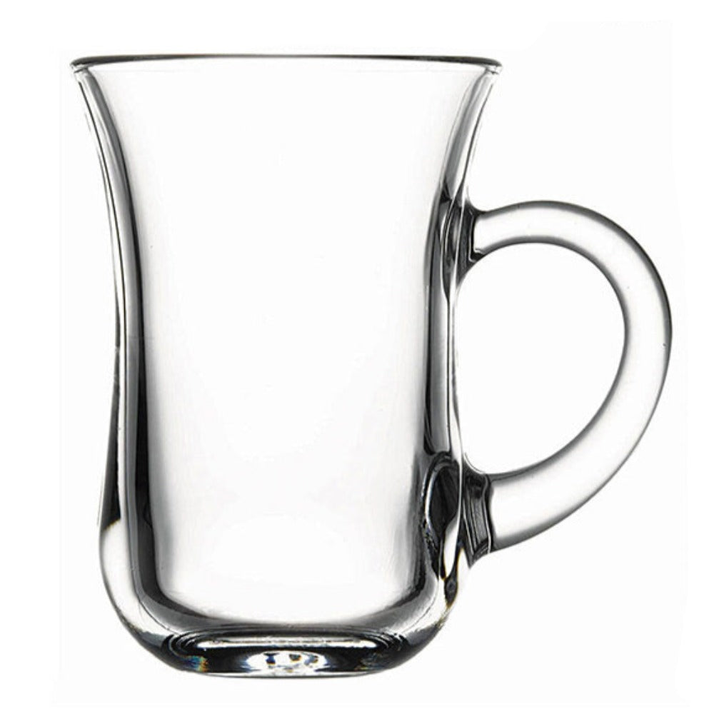 Turkish Tea Cups with Handle 4.75 Oz — Pasabahce