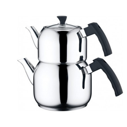 Turkish Teapot Set — Karizma Elegance, 33 & 67 Oz