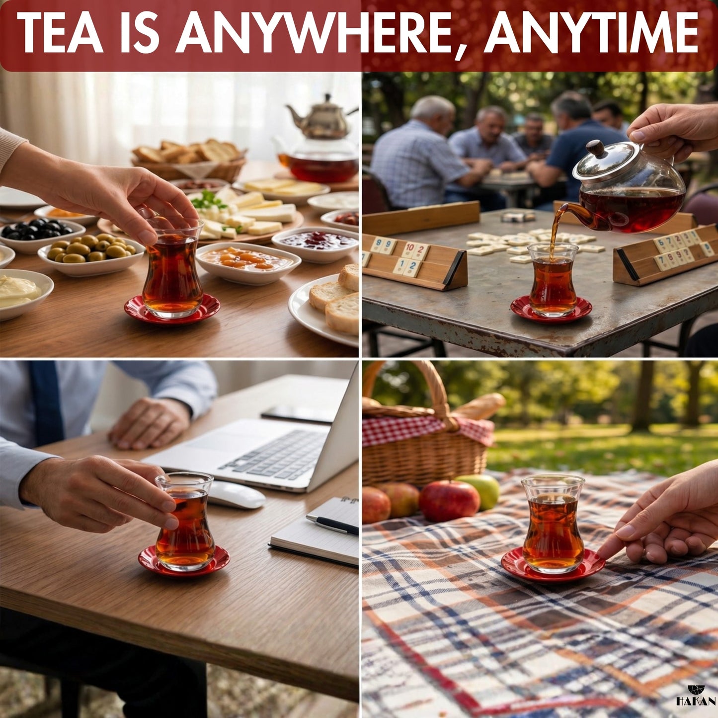 Melamine Tea Saucers Unbreakable 6 Piece — , 4.3 Inch