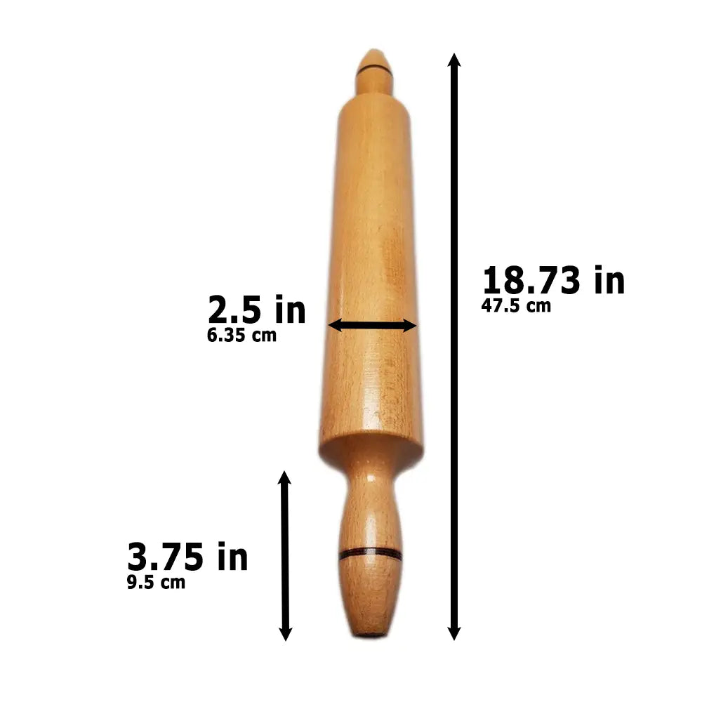 Hardwood Baker's Rolling Pin — For Borek, Baklava and Pastry
