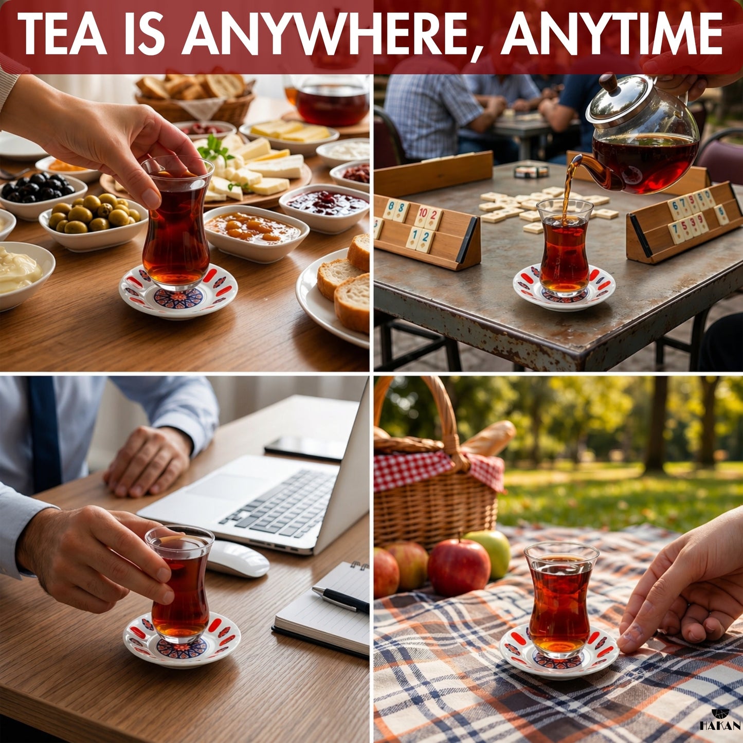 Melamine Tea Saucers Unbreakable 6 Piece — , 4.3 Inch