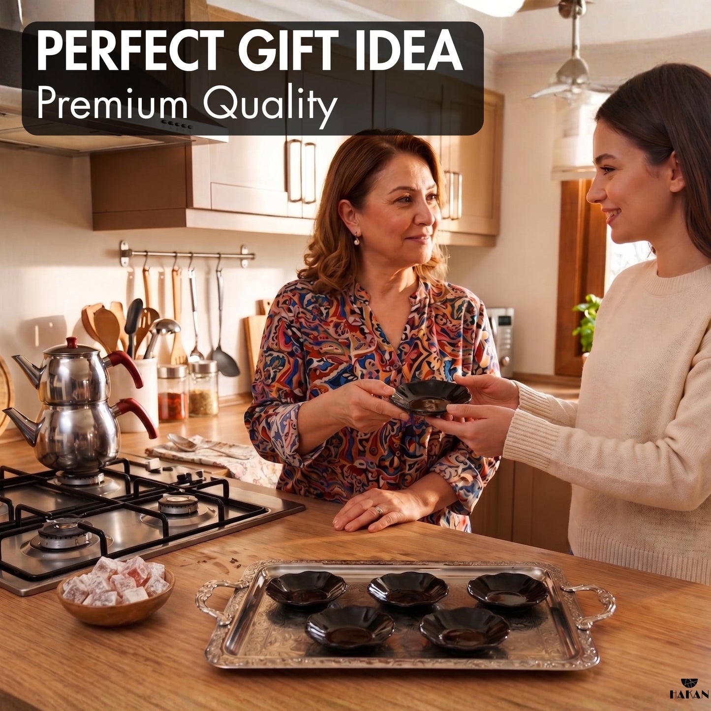 Melamine Tea Saucers Unbreakable 6 Piece — , 4.3 Inch