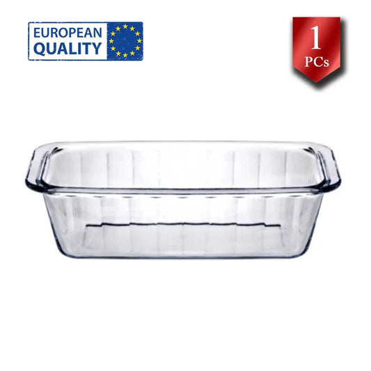 Glass Cake Mold Stylish Fluted — Pasabahce, 37 Oz