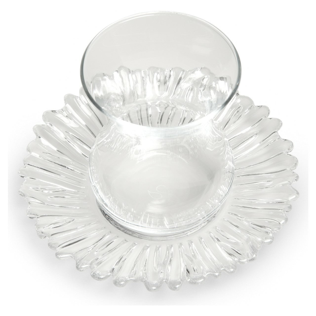 Turkish Tea Cups and Saucers 12 Piece — Pasabahce Aurora, 5.25 Oz