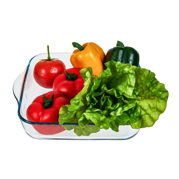 Glass Bakeware Square Dish Set Oven-Safe — Pasabahce, 2 Piece