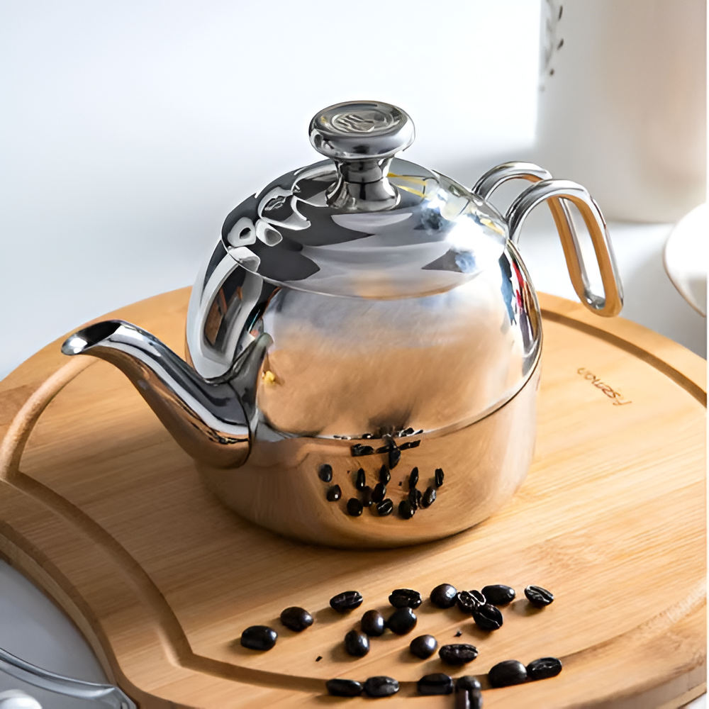 Double Turkish Teapot Set — Korkmaz Droppa, 3 Sizes