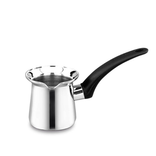 Korkmaz Turkish Coffee Pot Orbit Stainless Steel — 3 Sizes