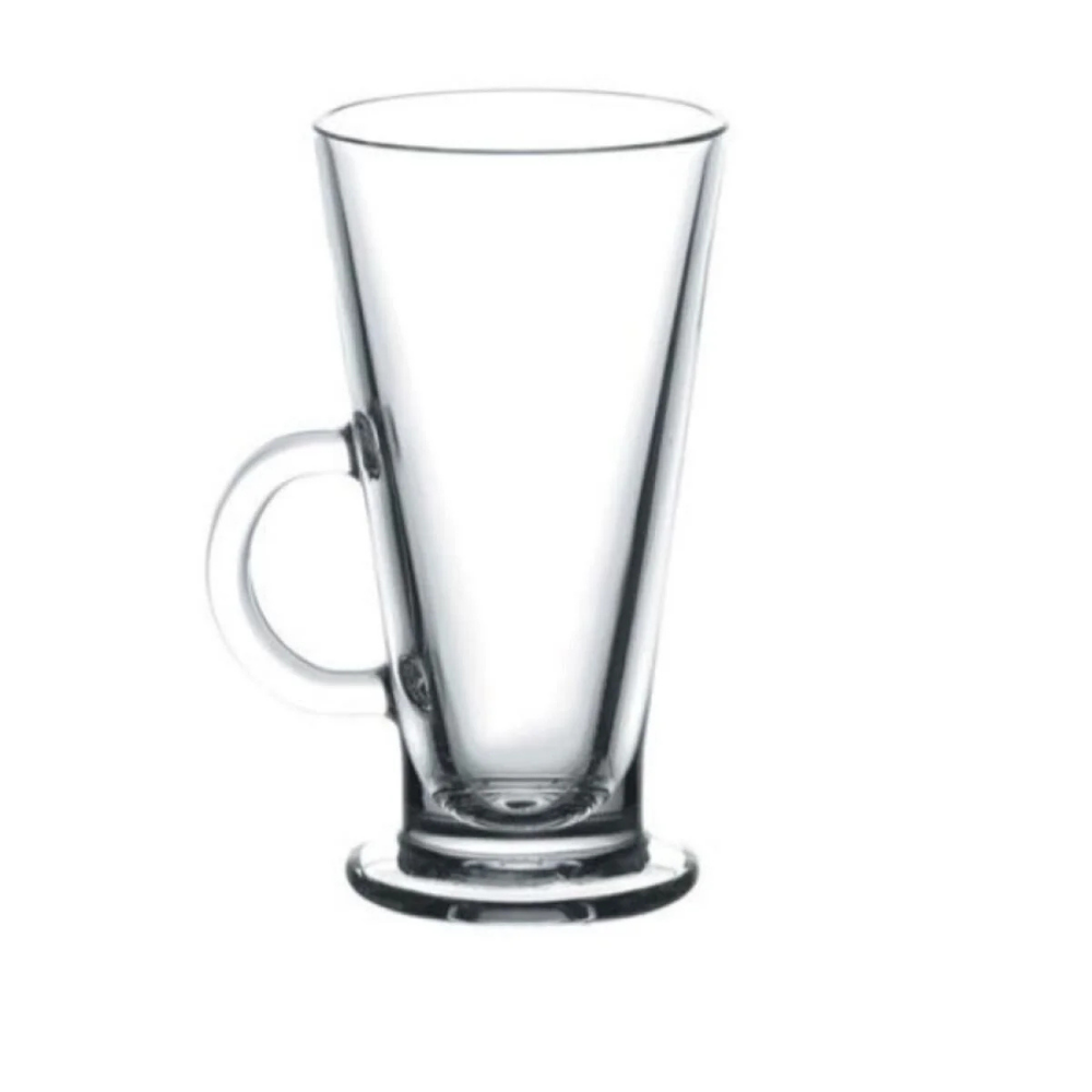 Glass Coffee Mug 9 Oz — Pasabahce Colombian, 2 Piece