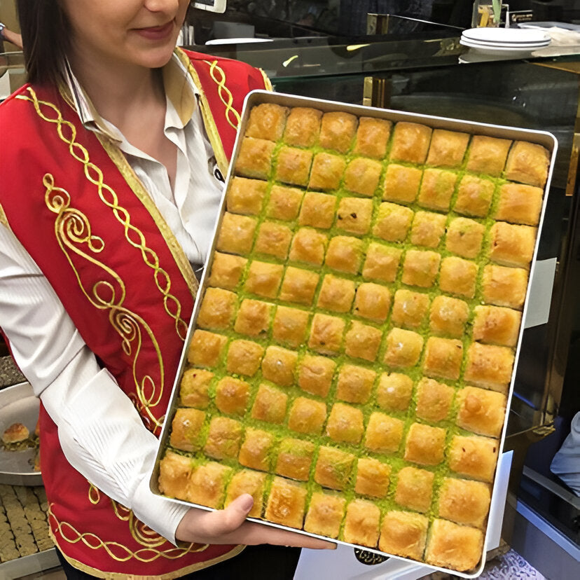 Baklava Tray Aluminum 14x18 Inch — 2.2 Lbs Baking Pan