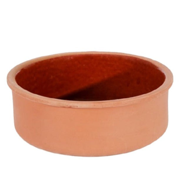 Terracotta Yogurt Bowl Glazed — 3 Sizes, Clay Earthen Pot