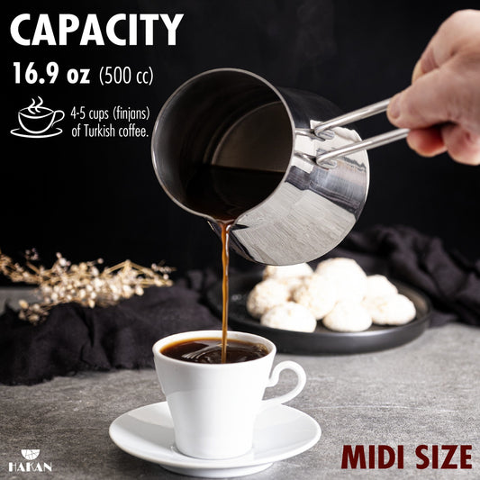 Turkish Coffee Pot Gift Box — Topkapi Edition, 2 Sizes