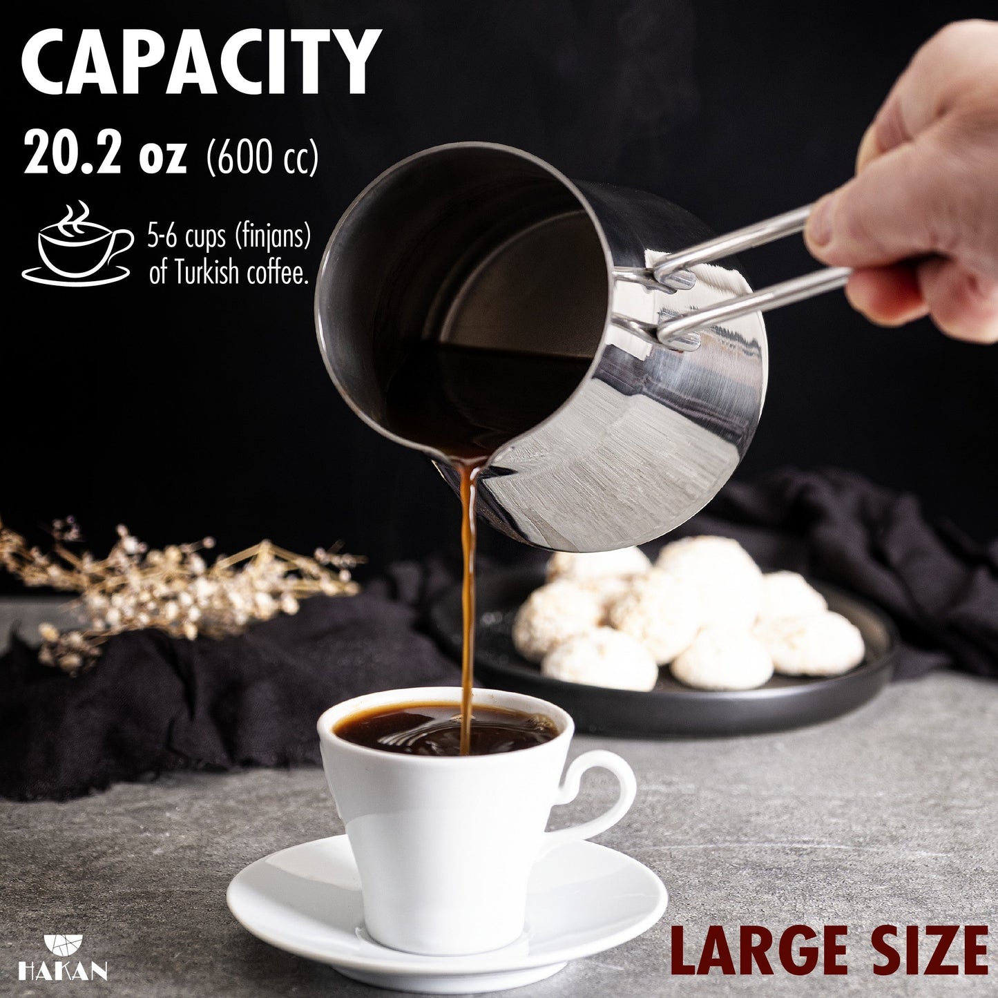 Turkish Coffee Pot Gift Box — Topkapi Edition, 2 Sizes