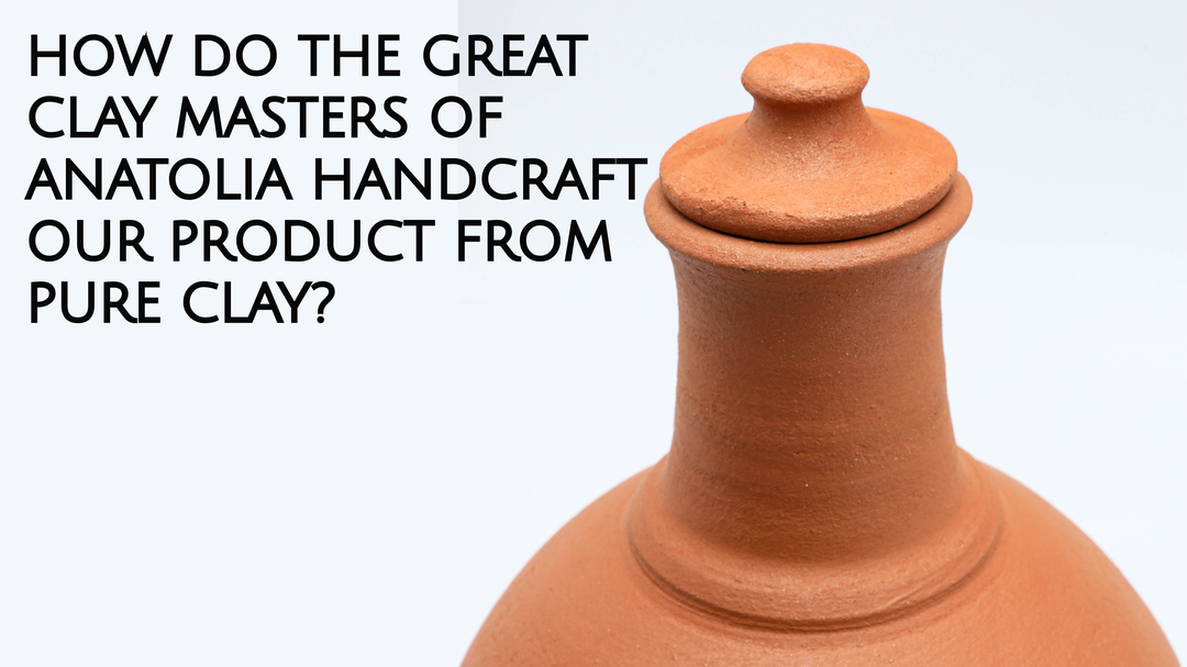 Unglazed Terracotta Clay Pitcher with Lid — 3 Sizes