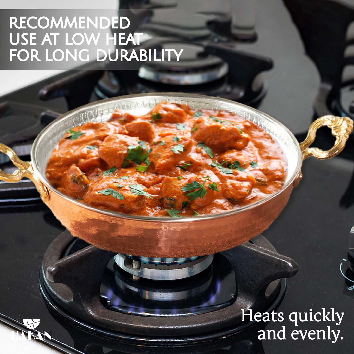 Handmade Copper Egg Pan — 7 Sizes, 5.5 to 10.6 Inch