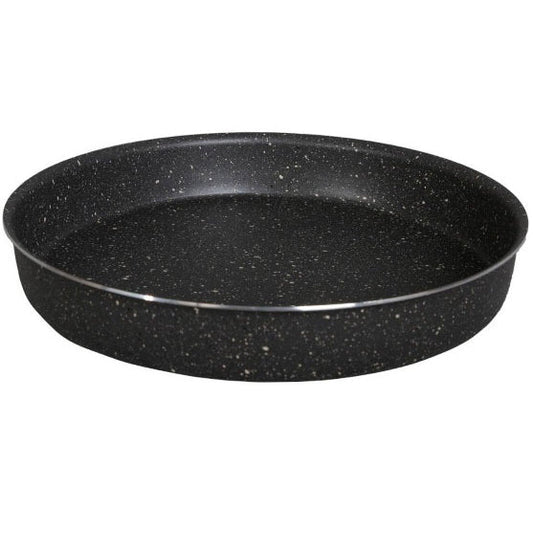 Granite Nonstick Round Oven Tray — 4 Sizes, 14.2 to 16.5 Inch