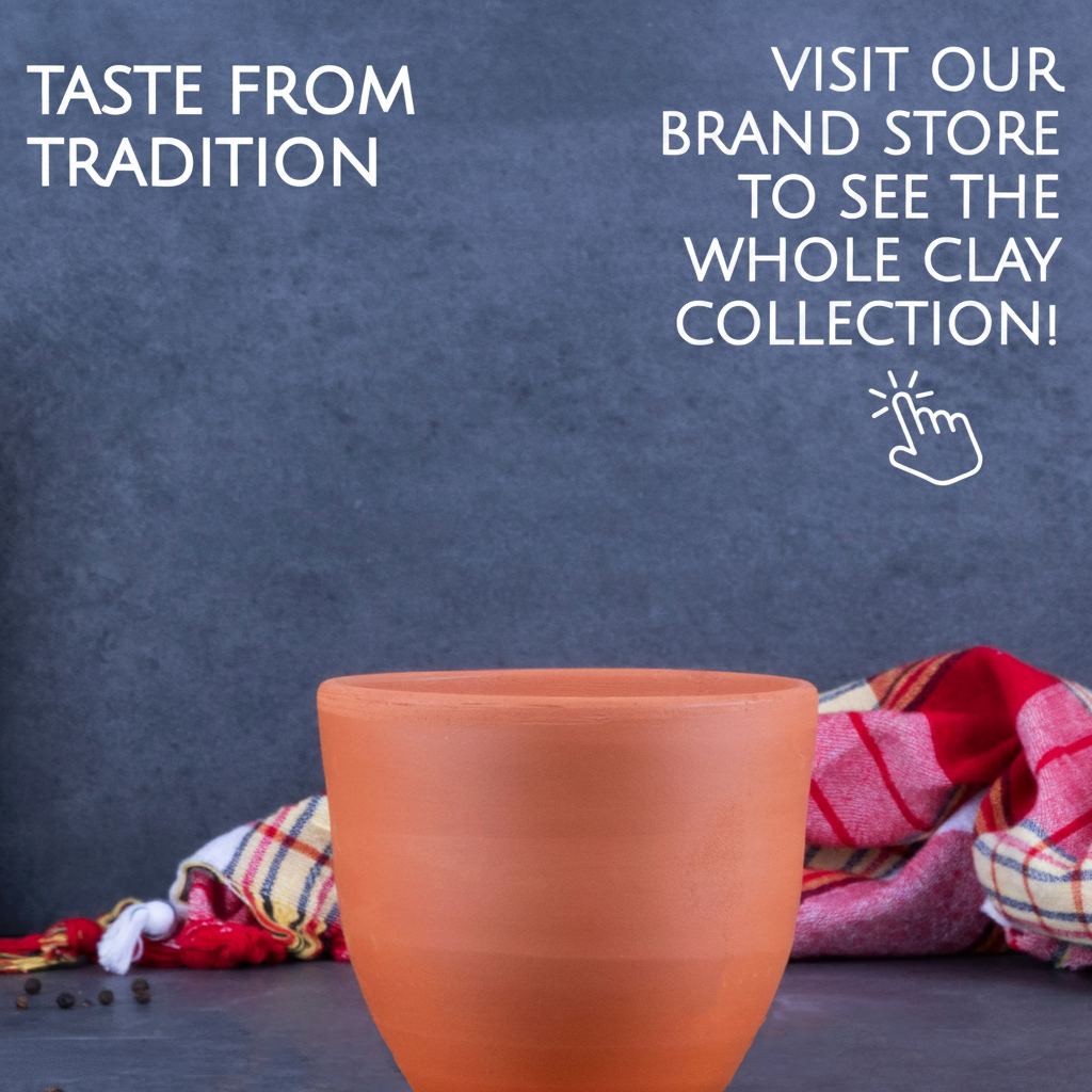 Terracotta Clay Mug Set of 4 — Kapadokya, 16.9 Oz