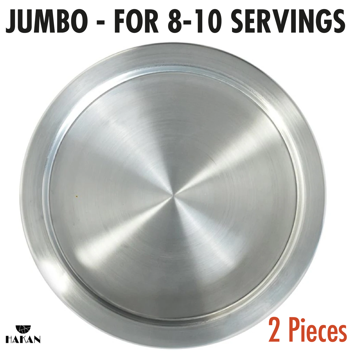 Kunafa Aluminum Baking and Serving Pan — 5 Size Options