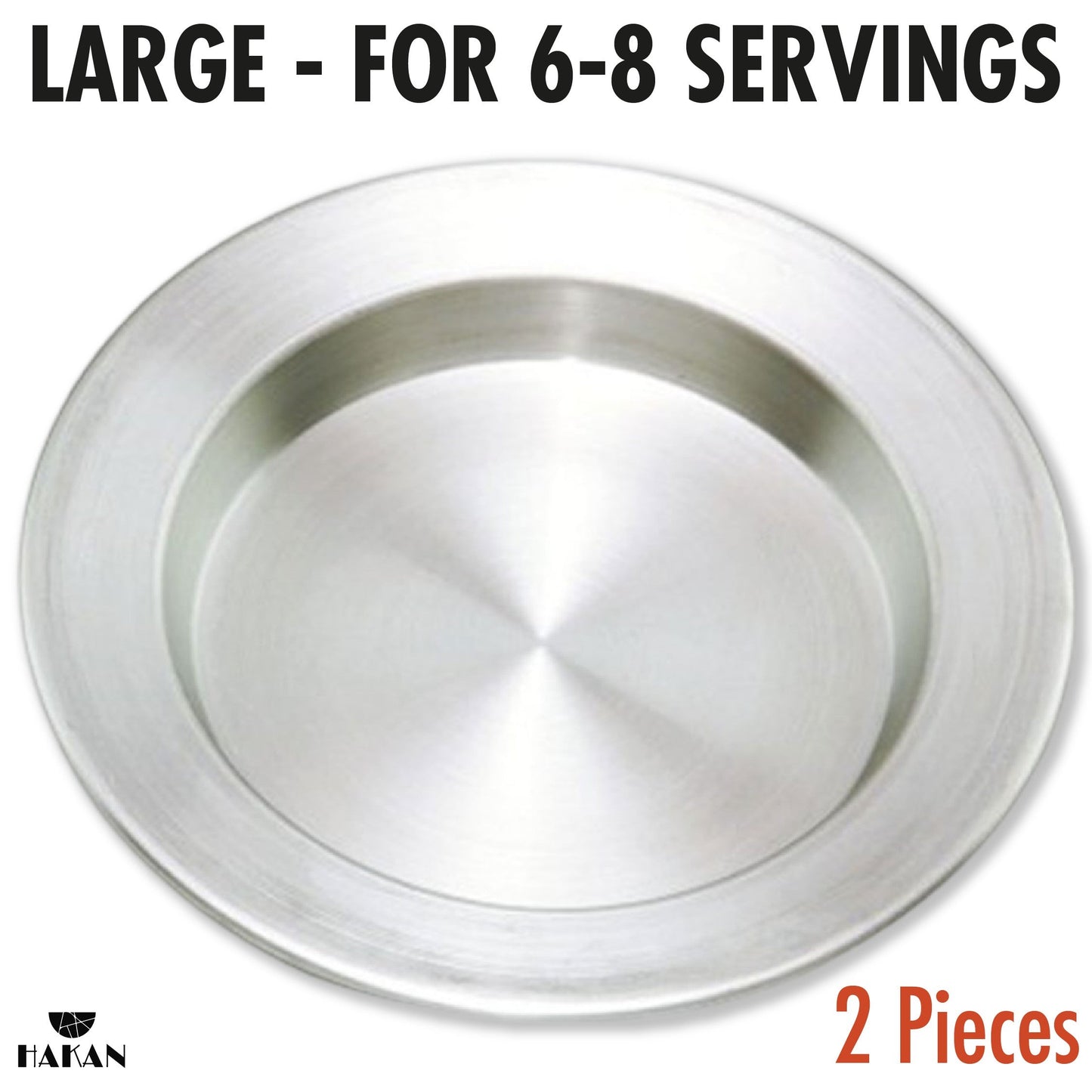 Kunafa Aluminum Baking and Serving Pan — 5 Size Options