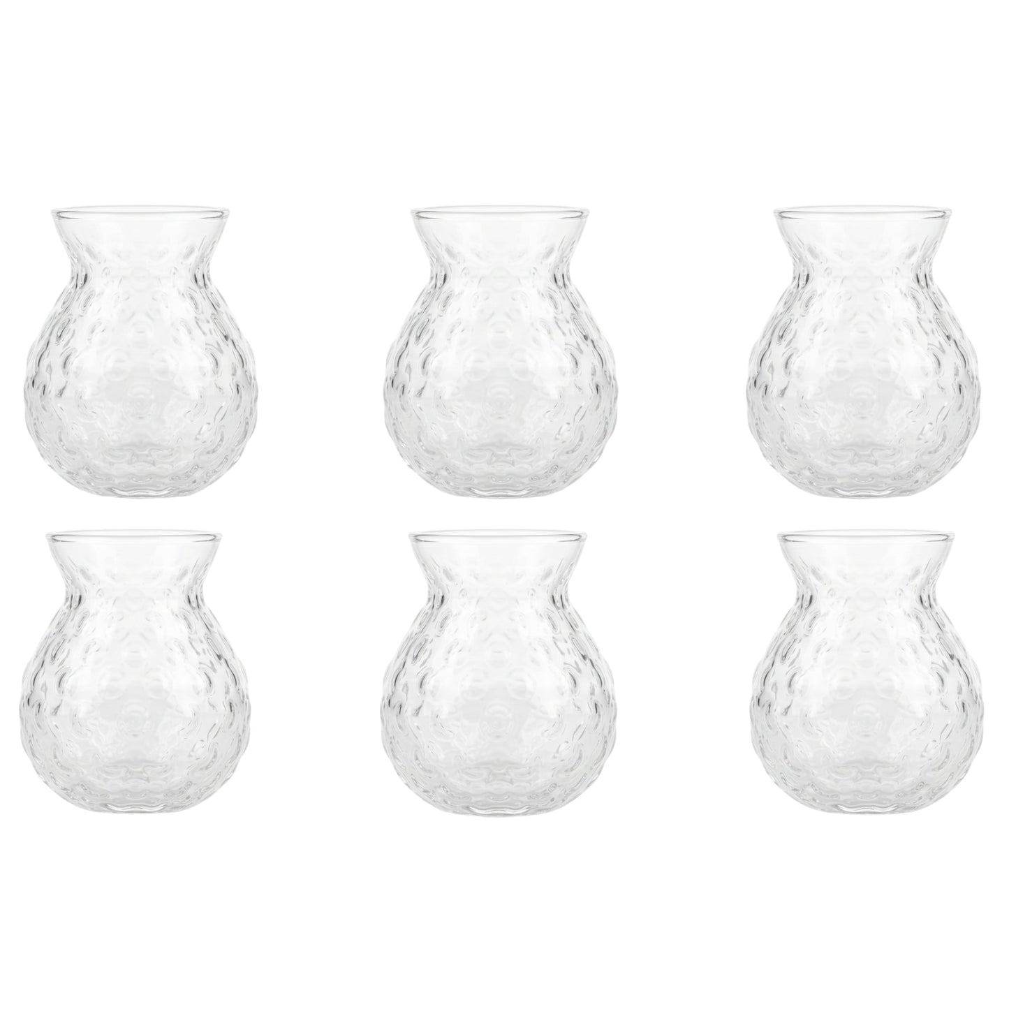 Turkish Tea Glass Set 6 Piece — 6.7 Oz, 3 Designs