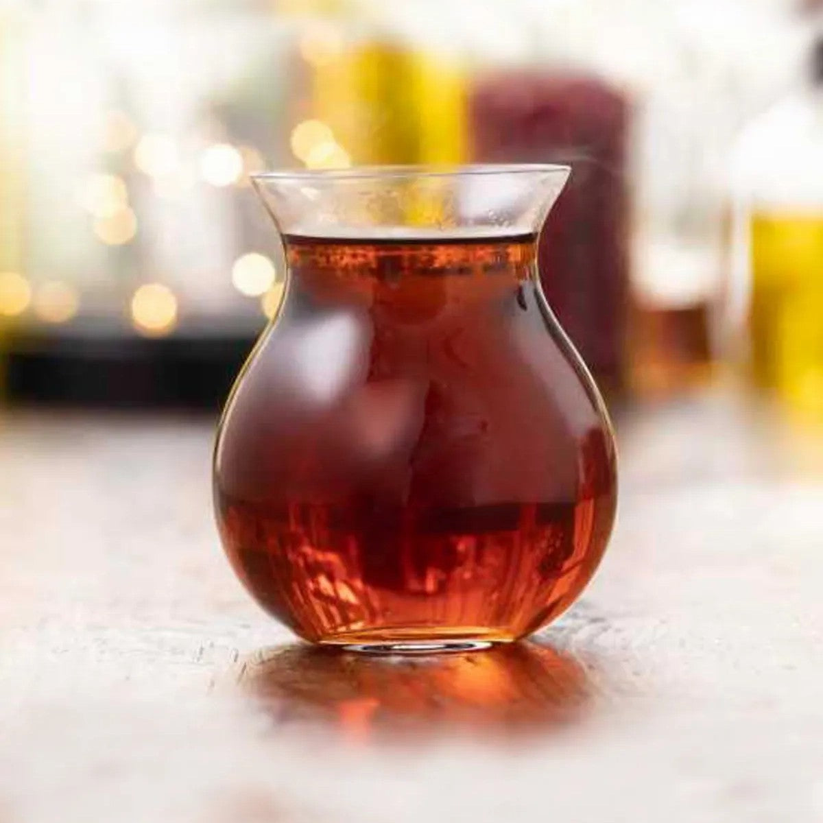 Turkish Tea Glass Set 6 Piece Large — Refikadan Gonlubol, 9.6 Oz