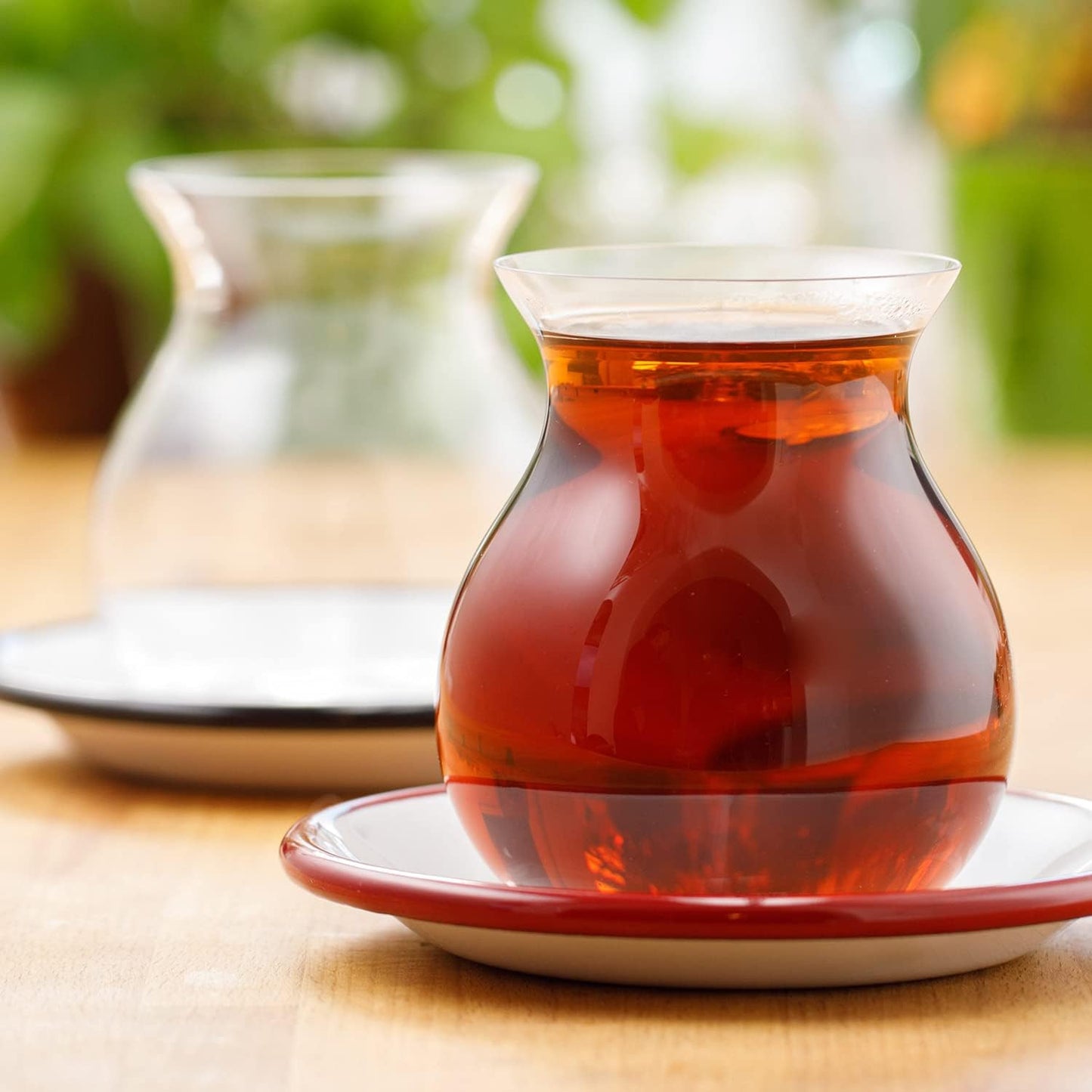 Turkish Tea Glass Set 6 Piece Large — Refikadan Gonlubol, 9.6 Oz